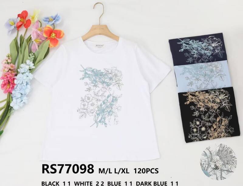 Bluzki damskie Roz M/L-L/XL, Mix Kolor Paczka 10 szt